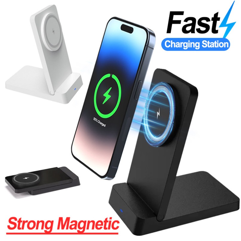 Desk Charging Station - Desktop Ultra Simple Wind Magnetic Wireless