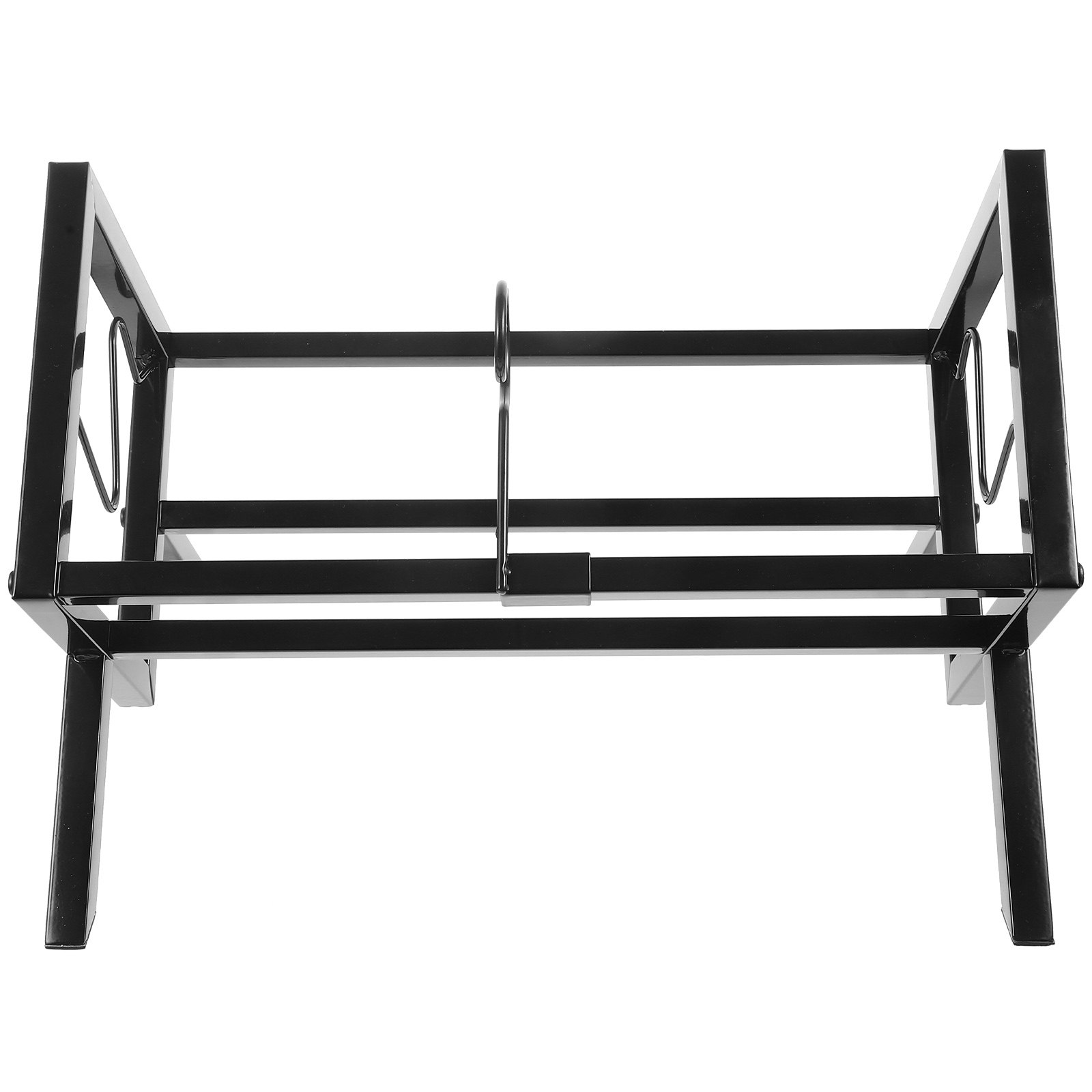 Home Office With Bookshelves - Vinyl Record Storage Rack Desktop Display