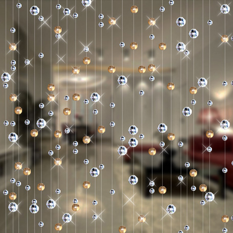 Home Office Backdrop - Fashion Crystal glass bead Curtain Indoor