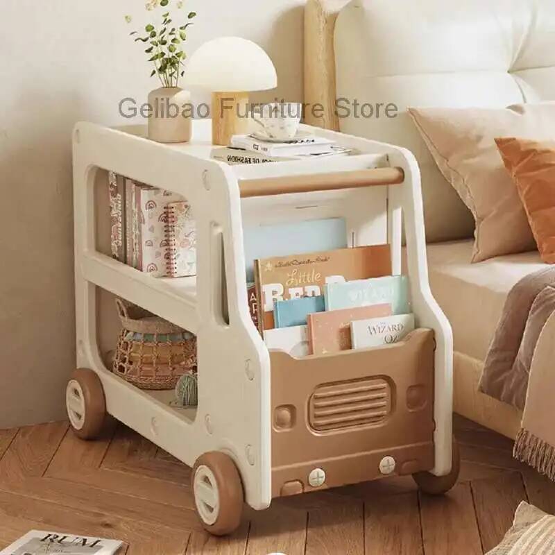Bookcase Wood Shelf - Bookcase Montessori Bookshelf Library Children Book