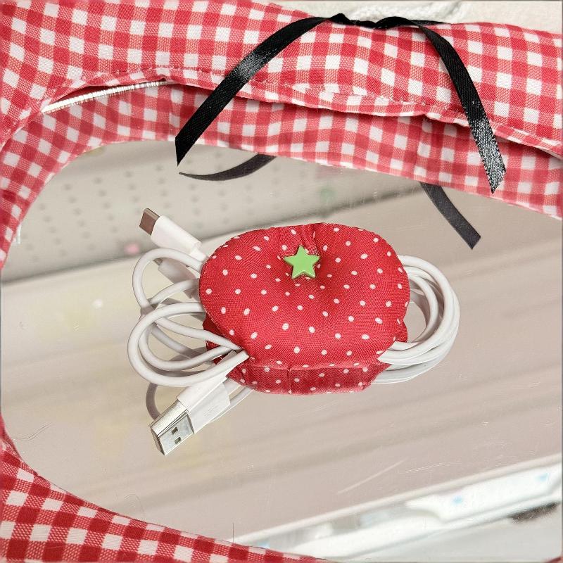 Desk Charging Station - USB Cable Organizer Adjustable Charging Winder