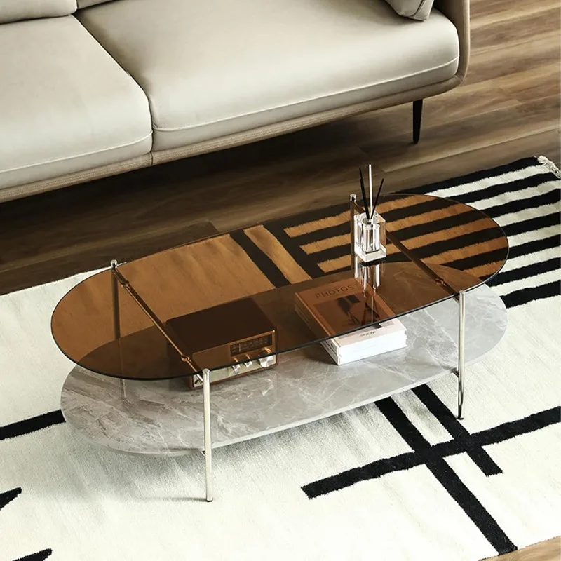 -Glass Coffee Table, 2-Tier Mo - Home Office Quotes recension och pris