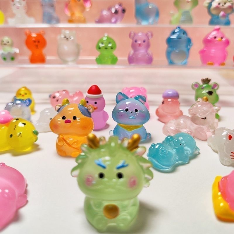 100Pcs Mini Luminous Resin Bli - Home Office Box recension och pris