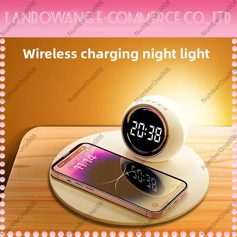 Wireless Charger Night Light,  - Desk Charging Station recension och pris