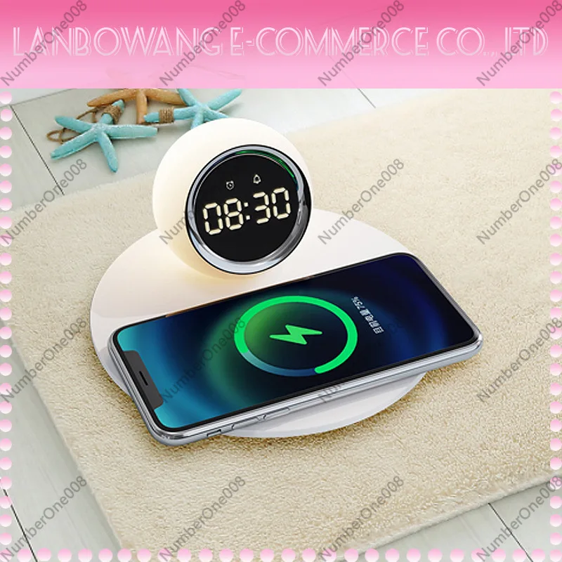 Wireless Charger Night Light,  - Desk Charging Station recension och pris