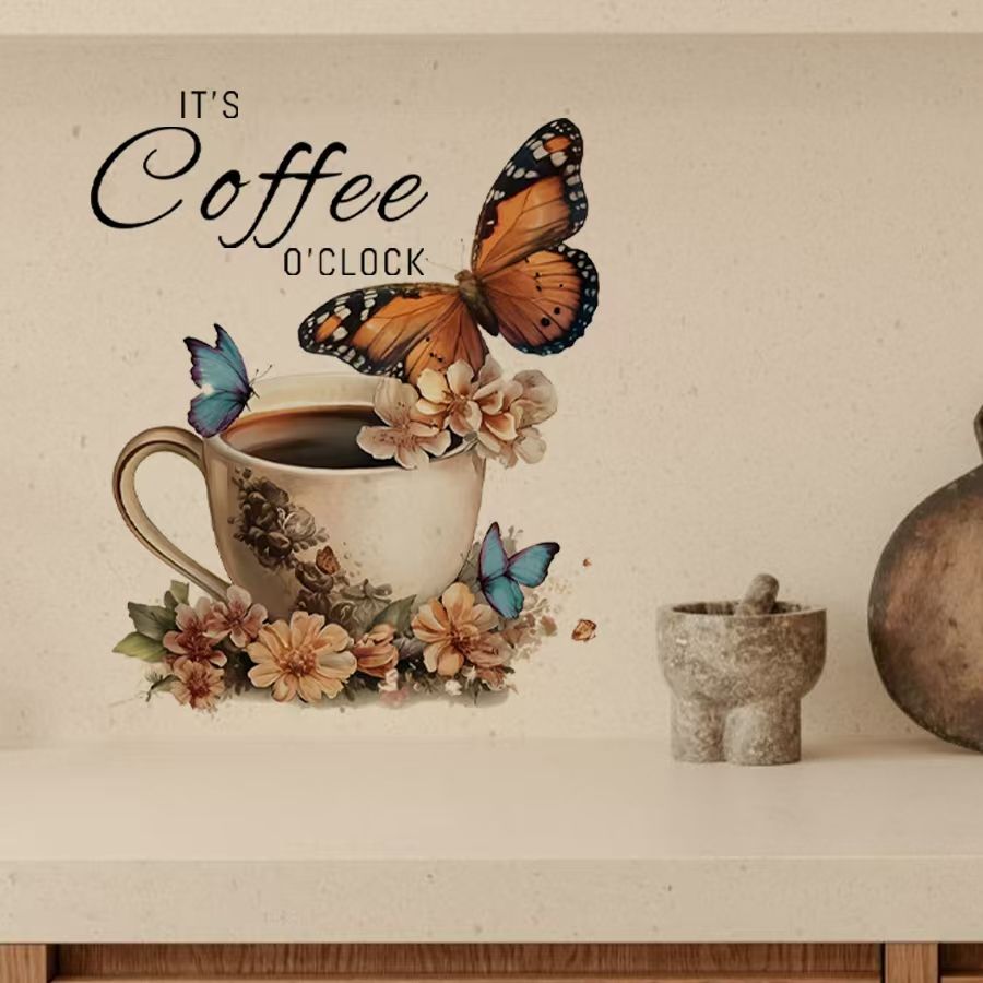 IT's Coffee O'Clock Creative P - Home Office Backdrop recension och pris