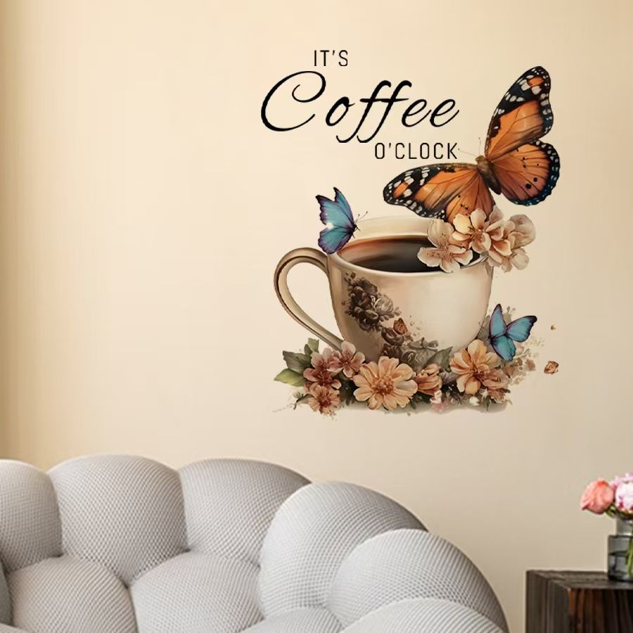 IT's Coffee O'Clock Creative P - Home Office Backdrop recension och pris