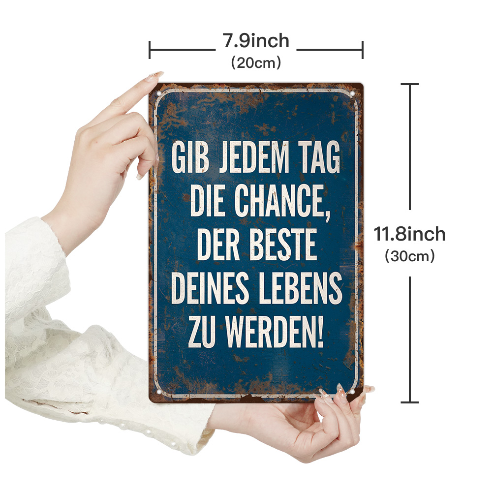 Putuo Decor 1pc German Funny S - Home Office Quotes recension och pris
