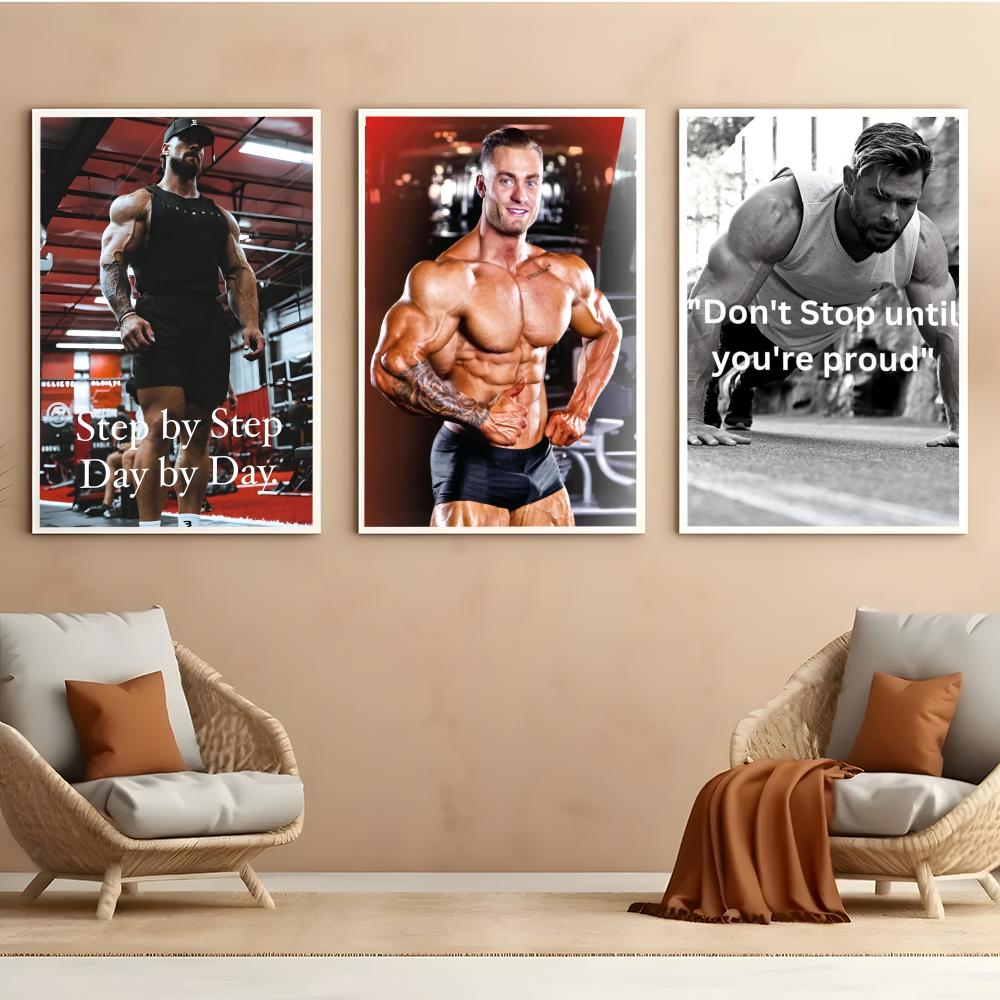 Chris Bumstead Bodybuilder Fit - Home Office Quotes recension och pris