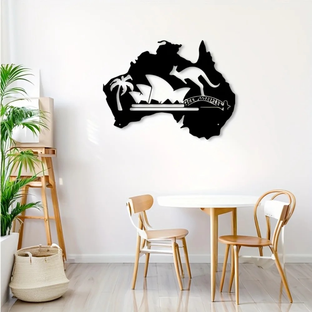 Australia Kangaroo Metal Wall  - Home Office Australia recension och pris