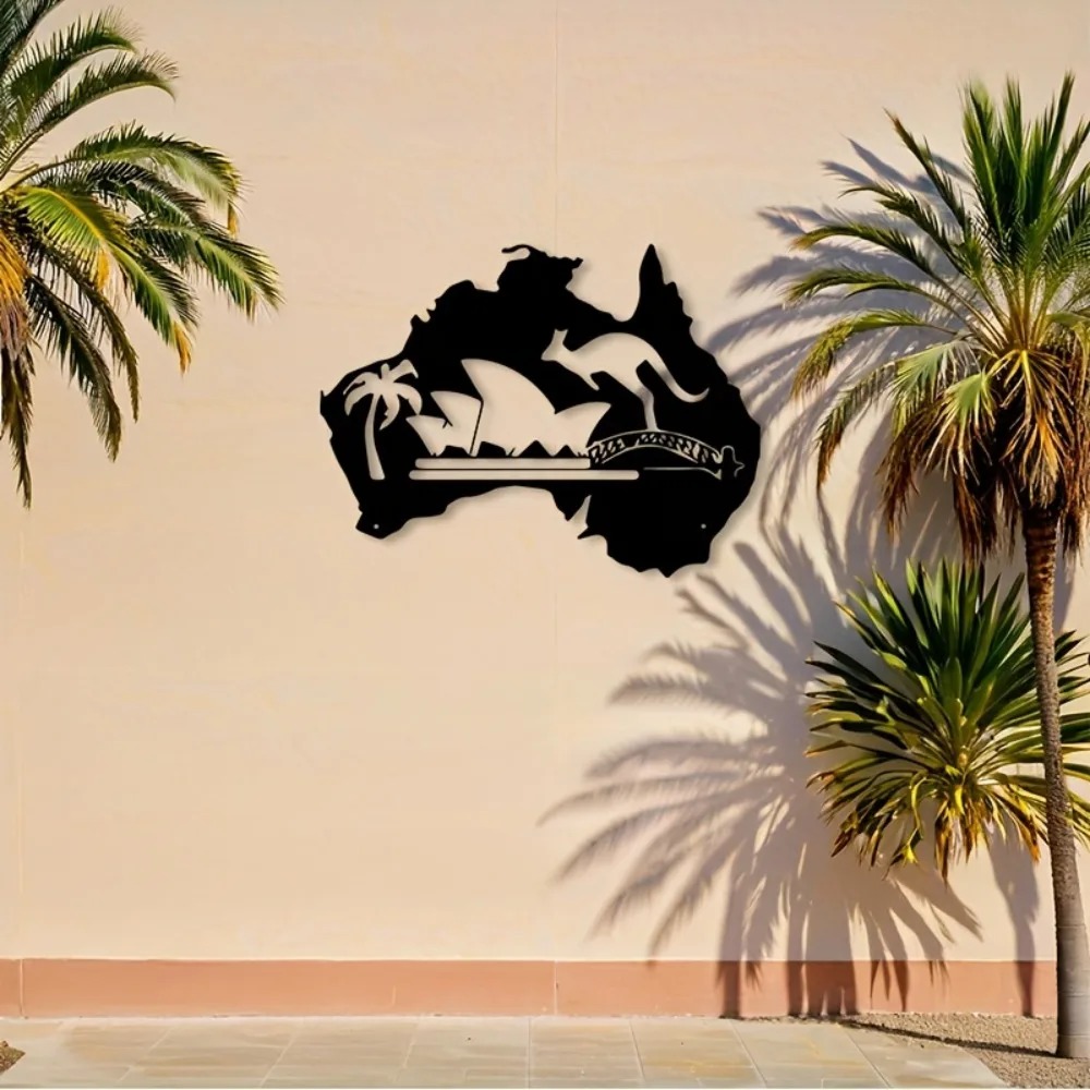 Australia Kangaroo Metal Wall  - Home Office Australia recension och pris