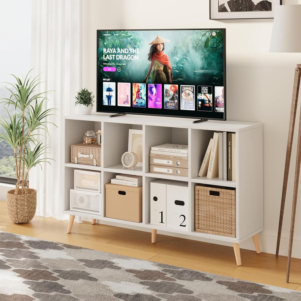 2 Tier Wooden Bookshelf with L - Home Office With Bookshelves recension och pris
