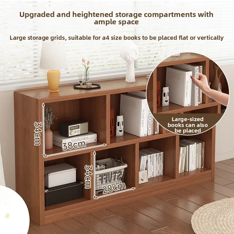 Bookshelf Bookcase Floor Shelf - Bookcase Wood Shelf recension och pris