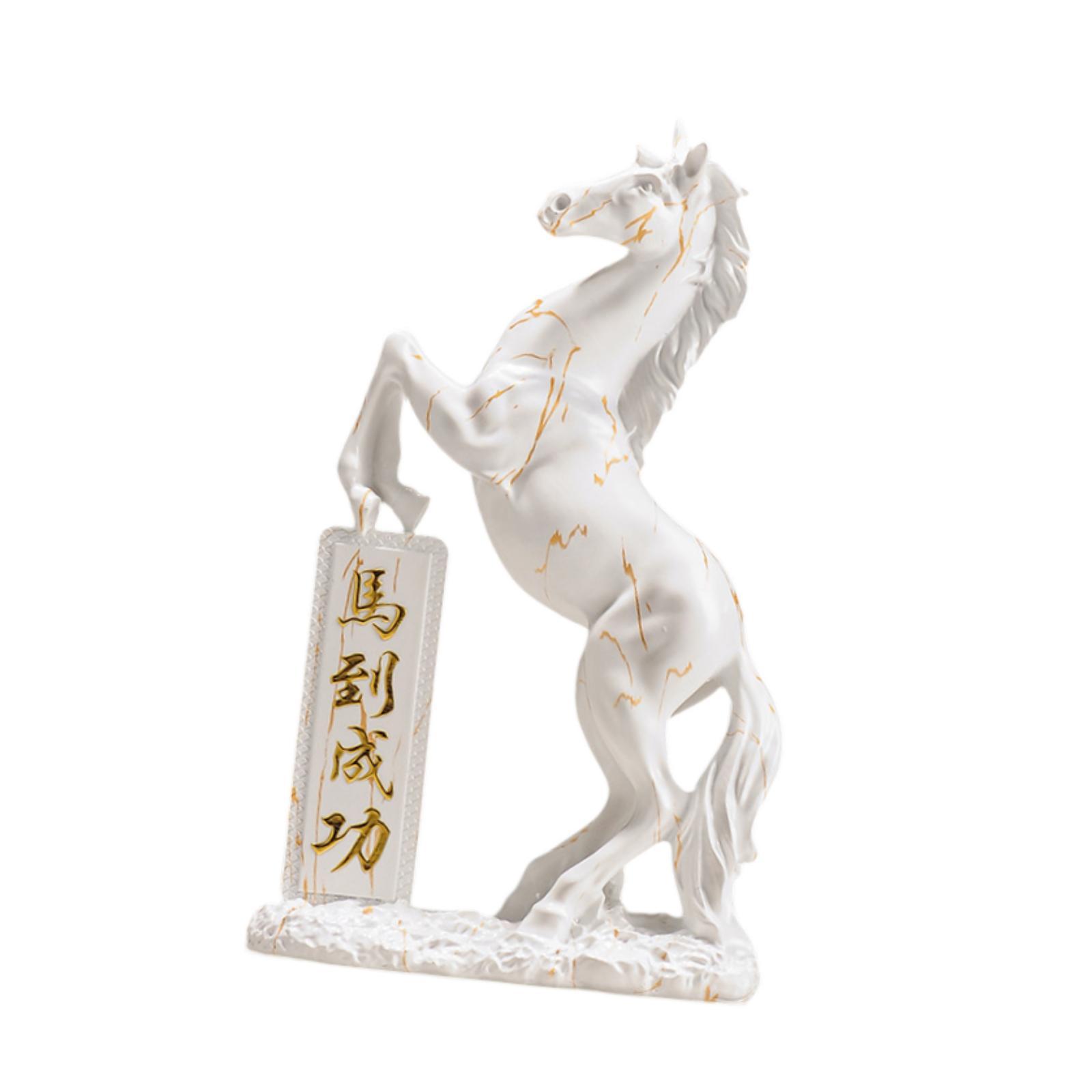 Horse Statue Resin Decoration  - Home Office Representative recension och pris