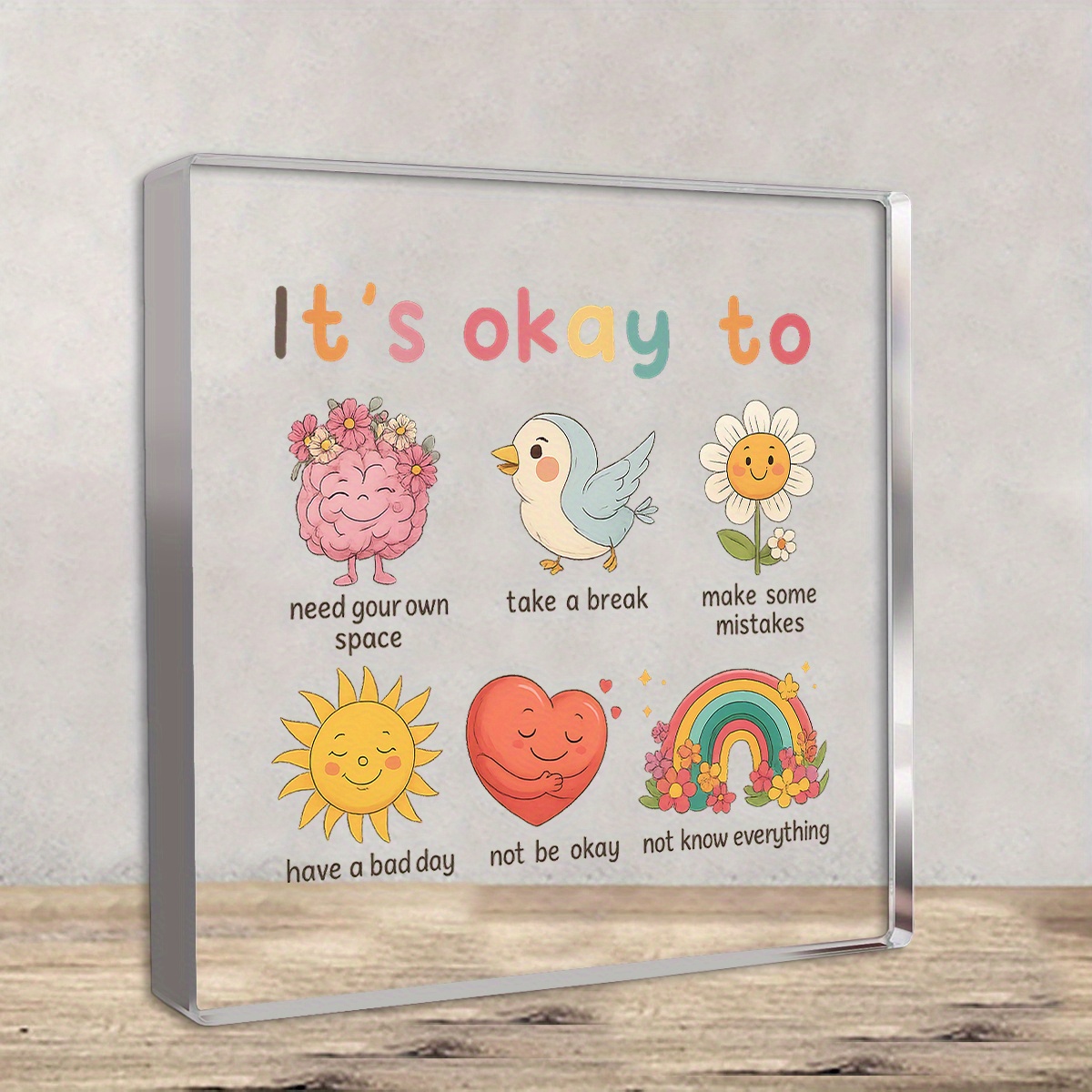 Brain Mental Health Awareness  - Home Office Quotes recension och pris