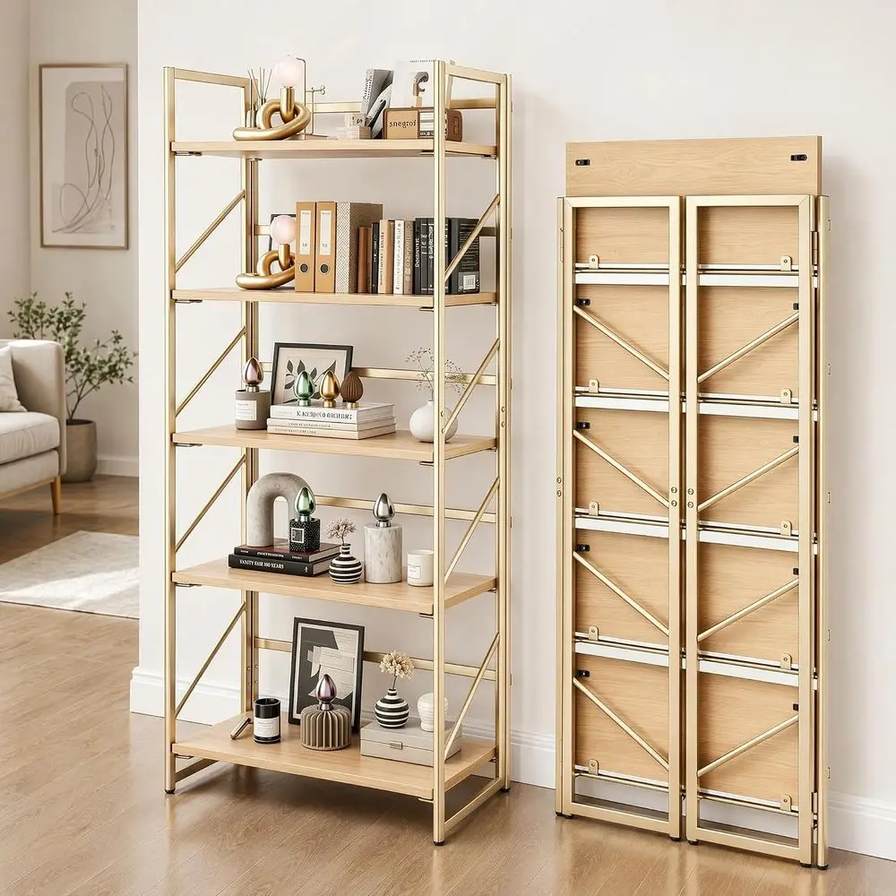 2-in-1 Convertible Bookshelf,  - Home Office With Bookshelves recension och pris