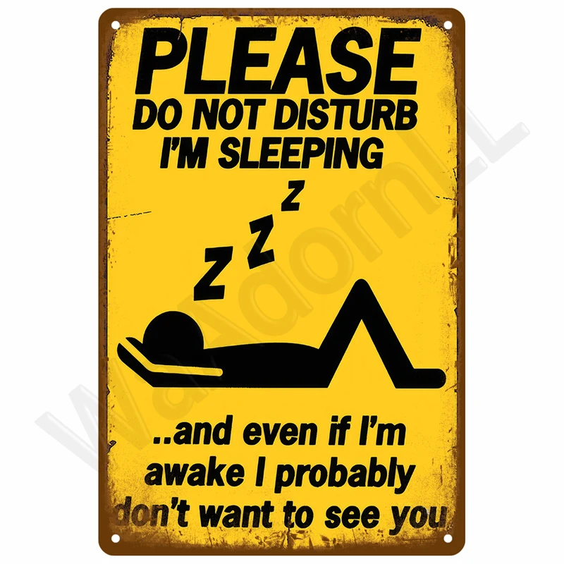 High Definition Metal Tin Sign - Home Office Quotes recension och pris