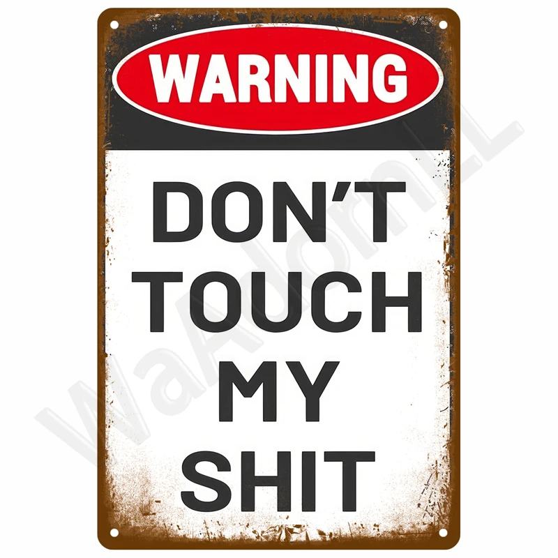 High Definition Metal Tin Sign - Home Office Quotes recension och pris
