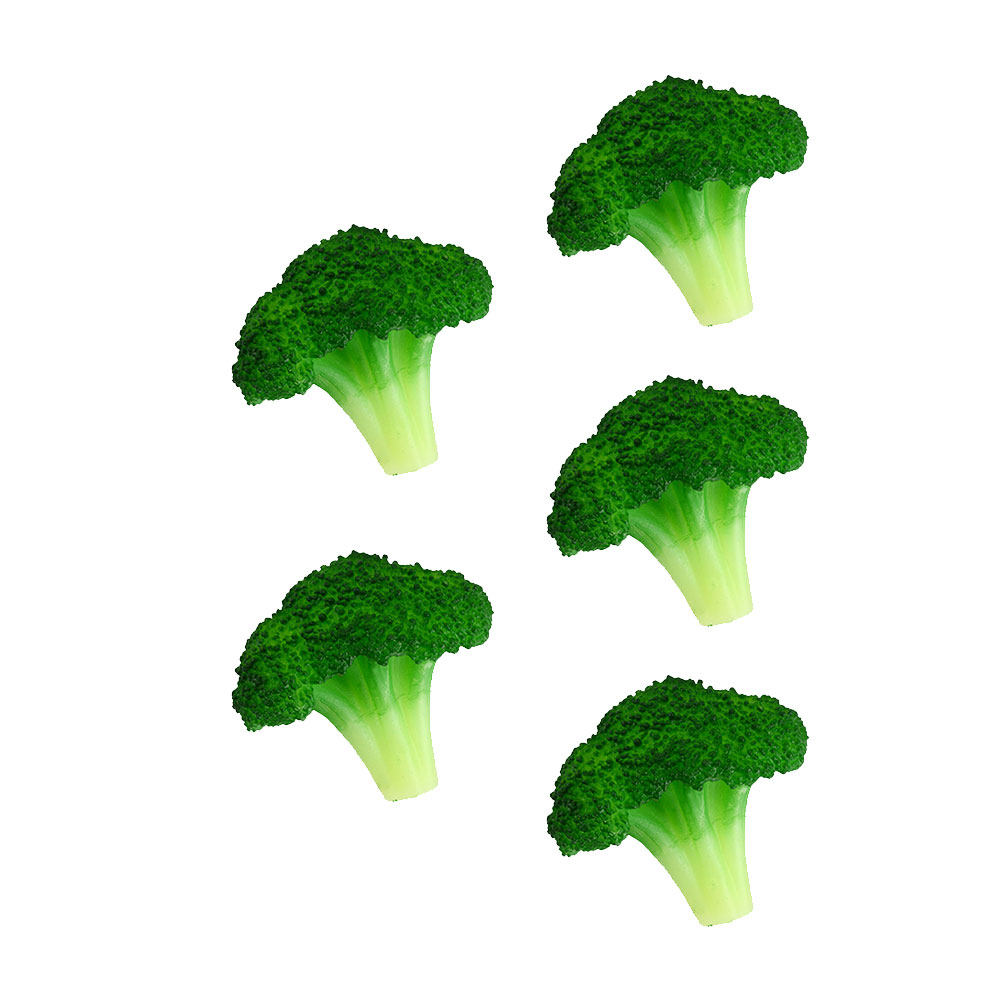 5Pcs Realistic Broccoli Decor  - Home Office Backdrop recension och pris