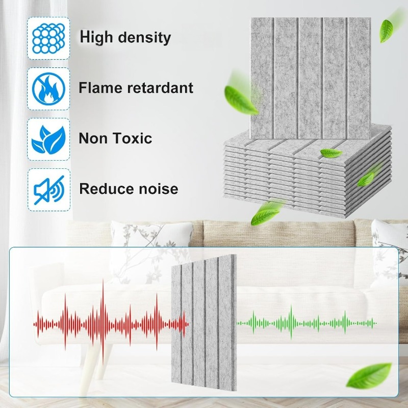 Square Self Adhesive Wall Stic - Home Office Backdrop recension och pris