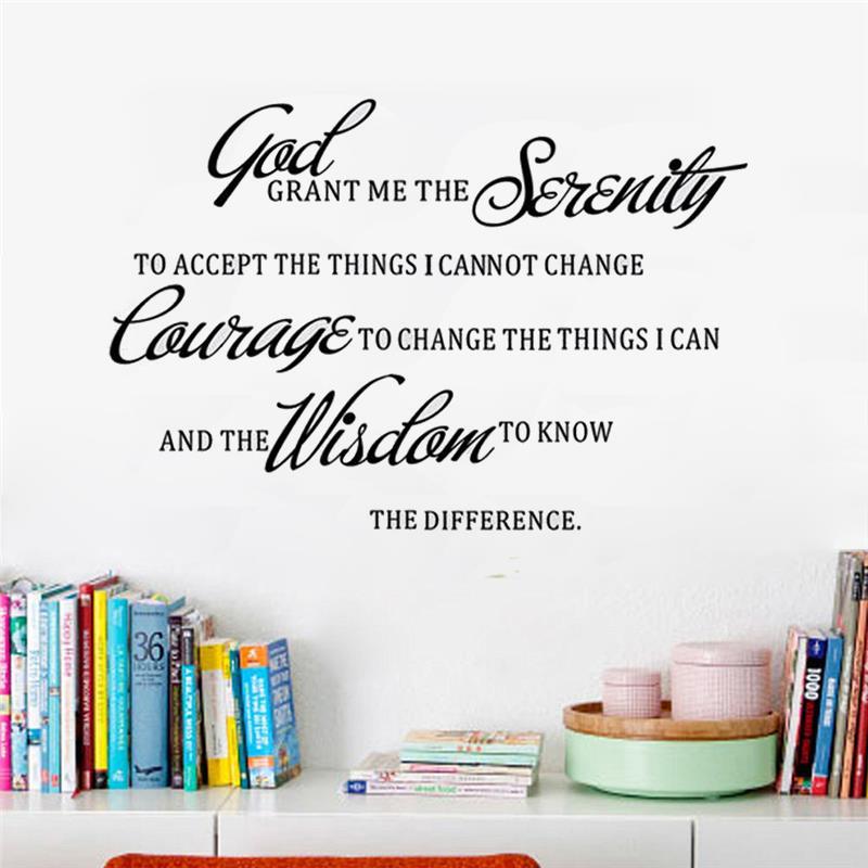God Serenity Courage Inspirati - Home Office Quotes recension och pris