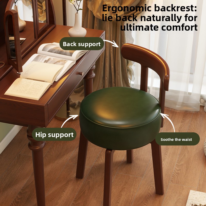 Solid wood rotating dressing c - Home Office In Living Room recension och pris