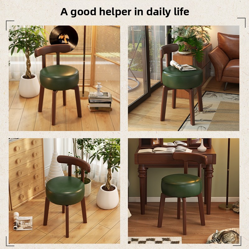 Solid wood rotating dressing c - Home Office In Living Room recension och pris