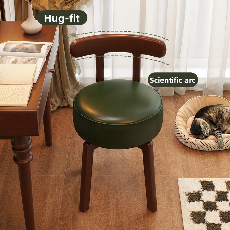 Solid wood rotating dressing c - Home Office In Living Room recension och pris