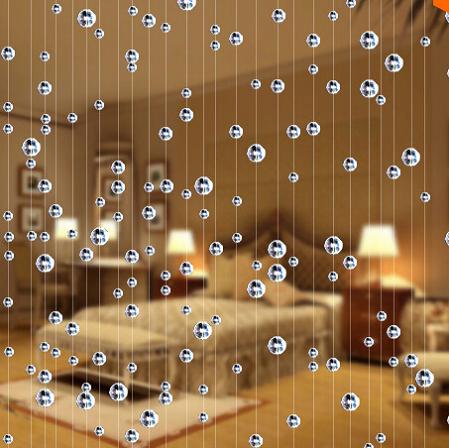 Fashion Crystal glass bead Cur - Home Office Backdrop recension och pris