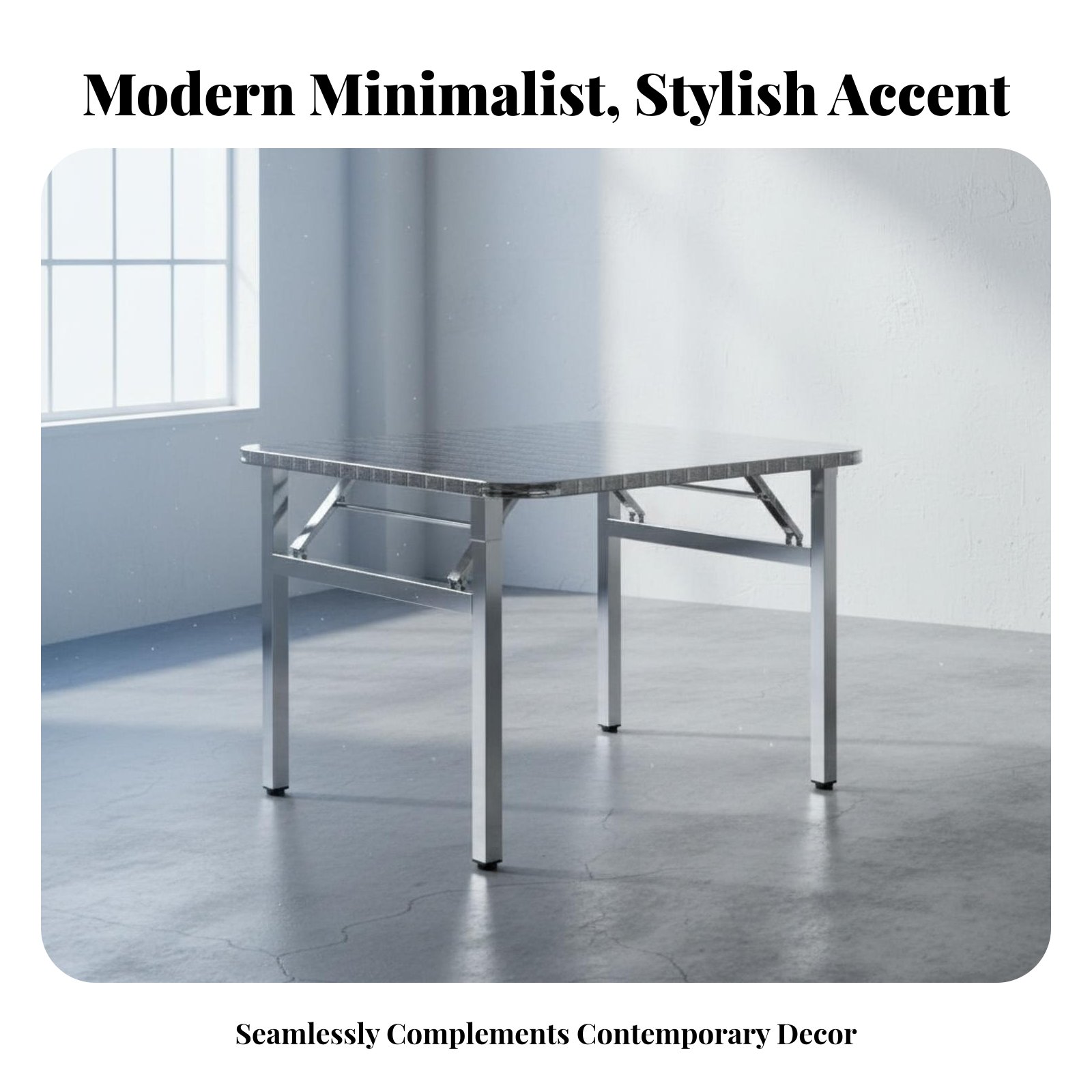 Rectangular Folding Table Fold - Home Office Design recension och pris