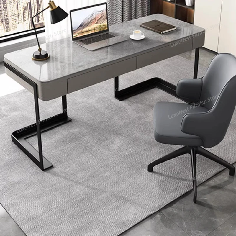 Women Storage Wood Office Desk - Home Office Trabajo recension och pris