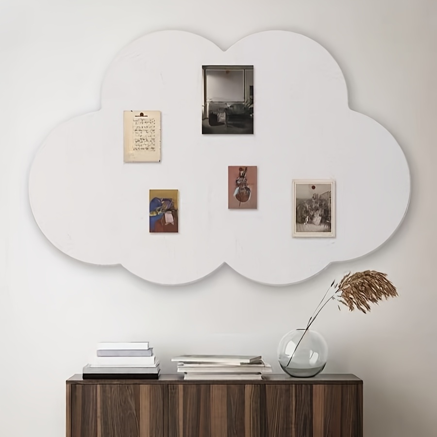 Cloud Shaped Felt Board Decora - Home Office Backdrop recension och pris