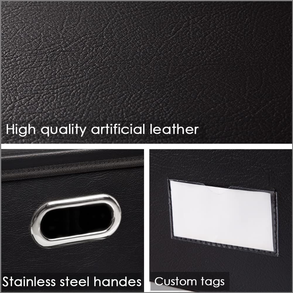 3-Pack Collapsible Storage Box - Home Office Box recension och pris