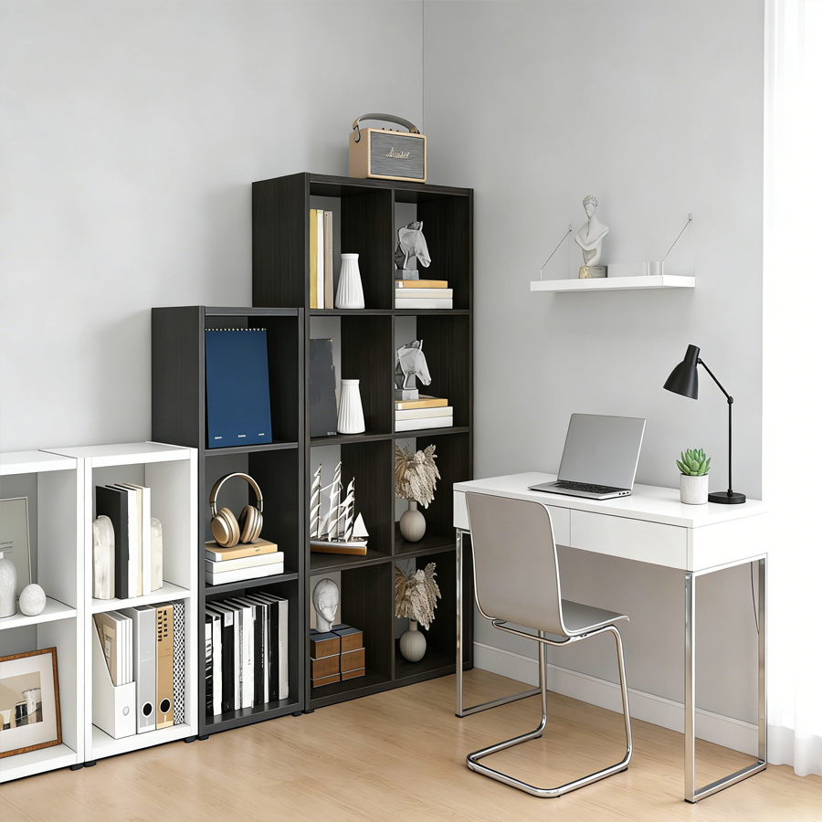 2026 Wooden Thick Frame 2/3 Cu - Bookcase Wood Shelf recension och pris