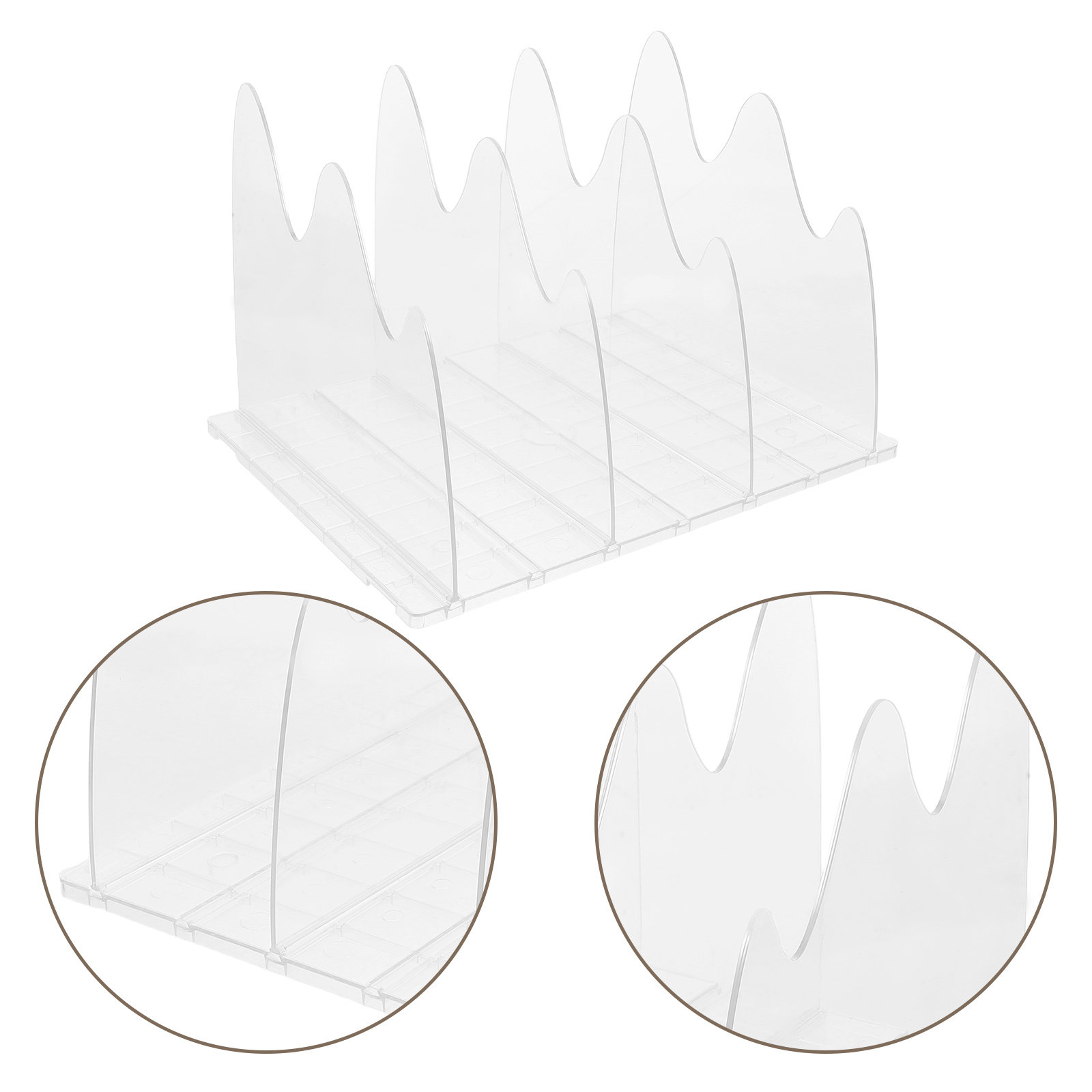 Creative Storage Shelf Divider - Home Office With Bookshelves recension och pris