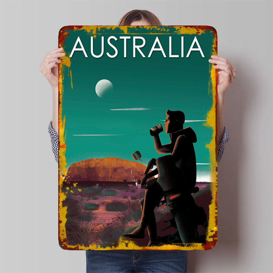 Australia Landscape Rustic Met - Home Office Australia recension och pris