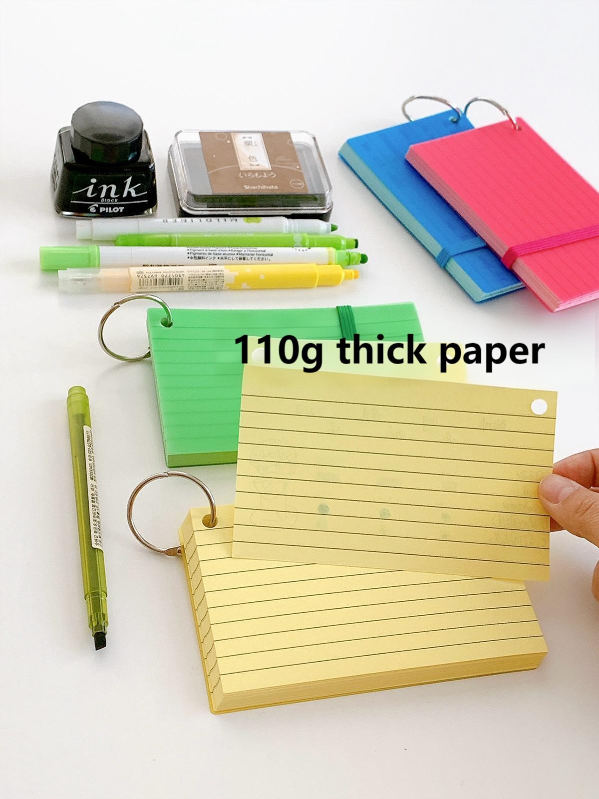 New 200 PCS Colored Index Card - Home Office New Rules recension och pris