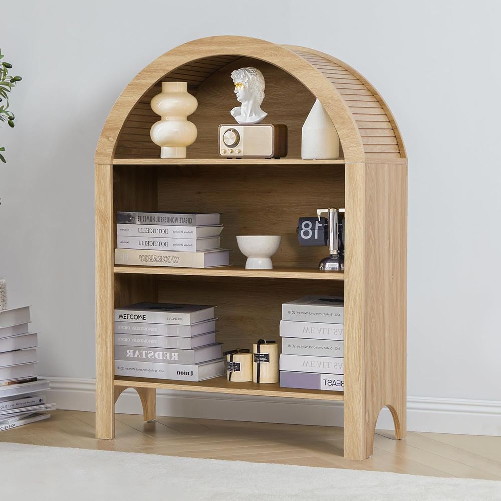 Freestanding 3-Tier Arched Boo - Home Office Free recension och pris
