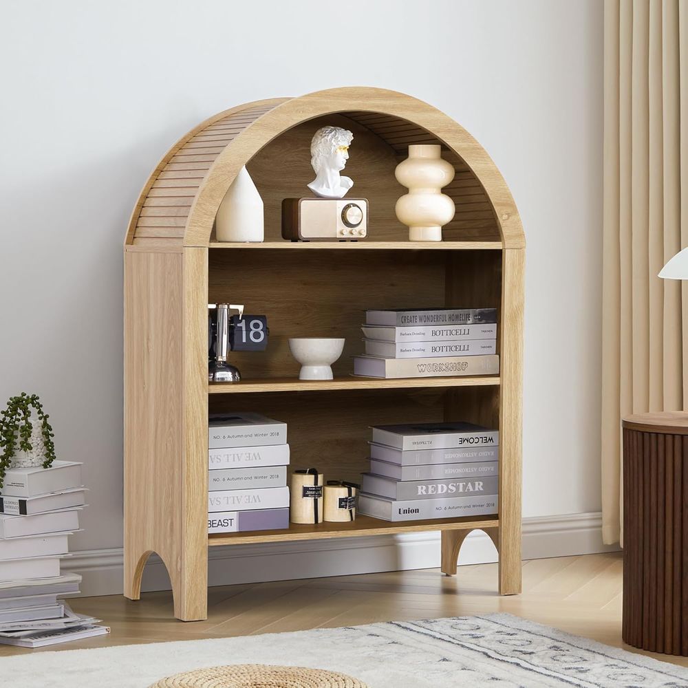 Freestanding 3-Tier Arched Boo - Home Office Free recension och pris